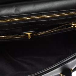 Pre Owned Tom Ford Black Leather Icon Tote