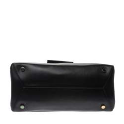 Pre Owned Tom Ford Black Leather Icon Tote