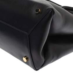 Pre Owned Tom Ford Black Leather Icon Tote