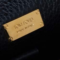 Tom Ford Black Leather Alix Hobo