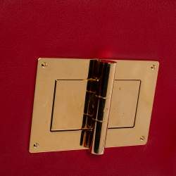 Pre Owned Tom Ford Red Leather Large Natalia Shoulder Bag