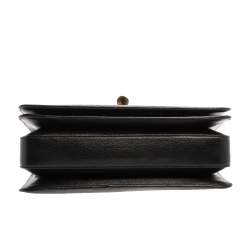 Tom Ford Black Leather Large Natalia Shoulder Bag