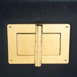Tom Ford Black Leather Large Natalia Shoulder Bag