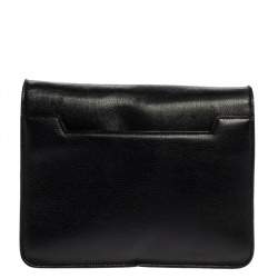 Tom Ford Black Leather Large Natalia Shoulder Bag
