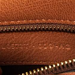 Pre Owned Tom Ford Nude Pink Suede Zip Detail Flap Clutch Bag