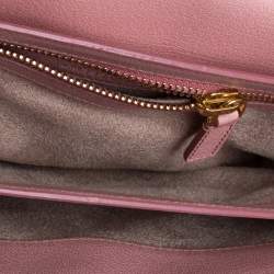 Pre Owned Tom Ford Pink Leather Small Natalia Crossbody Bag