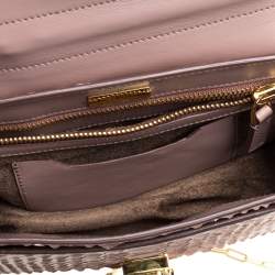 Tom Ford Blush Nude Beige Python Padlock Flap Chain Crossbody Bag