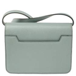 Pre Owned Tom Ford Mint Green Leather Small Natalia Crossbody Bag