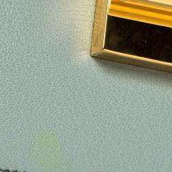 Pre Owned Tom Ford Mint Green Leather Small Natalia Crossbody Bag