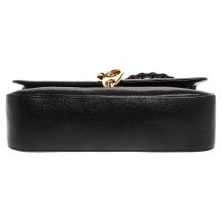 مملوكة مسبقًا Tom Ford Black Leather Carine Flap Bag