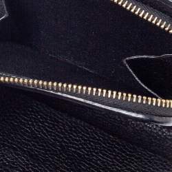 مملوكة مسبقًا محفظة توم فورد جلد أسود مضغوطة