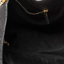 Pre Owned Tom Ford Black Python Medium Sedgwick Zip Tote