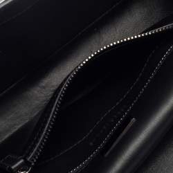 Tom Ford Metallic Silver Python Medium Natalia Chain Shoulder Bag