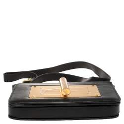 مملوكة مسبقًا Tom Ford Black Leather Small Natalia Crossbody Bag