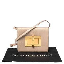 Pre Owned Tom Ford Python Large Natalia Shoulder Bag