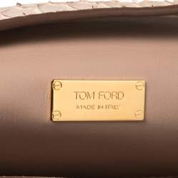 Pre Owned Tom Ford Python Large Natalia Shoulder Bag