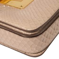 Pre Owned Tom Ford Python Large Natalia Shoulder Bag