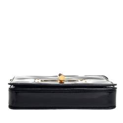 Tom Ford Black Patent Leather Natalia Crossbody Bag