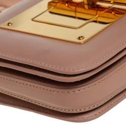 Pre Owned Tom Ford Beige Leather Small Natalia Crossbody Bag