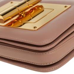 Pre Owned Tom Ford Beige Leather Small Natalia Crossbody Bag