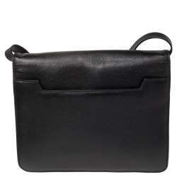 Tom Ford Black Leather Medium Natalia Shoulder Bag