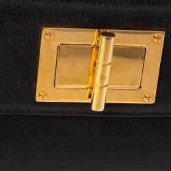 Tom Ford Dark Brown Leather Natalia French Wallet