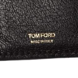 Tom Ford Dark Brown Leather Natalia French Wallet