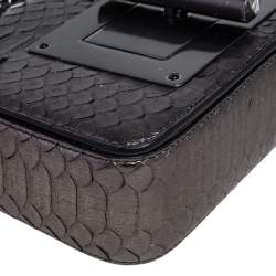 Tom Ford Metallic Python Medium Natalia Shoulder Bag