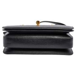 Pre Owned Tom Ford Black Leather Large Natalia Shoulder Bag