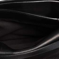 Pre Owned Tom Ford Black Leather Large Natalia Shoulder Bag