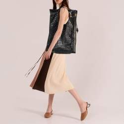 مملوكة مسبقًا حقيبة كتف توم فورد أليس جلد أسود مرصعة