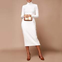 Tom Ford Brown Alligator Natalia Clutch