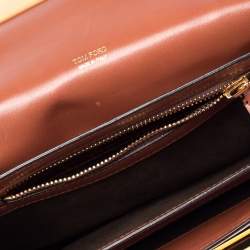Tom Ford Brown Alligator Natalia Clutch