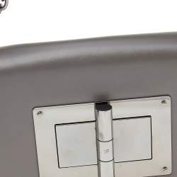 Pre Owned Tom Ford Grey Leather Small Chain Natalia Shoulder Bag