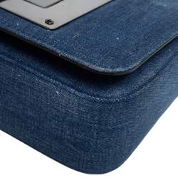 Pre Owned Tom Ford Blue Denim Medium Natalia Shoulder Bag