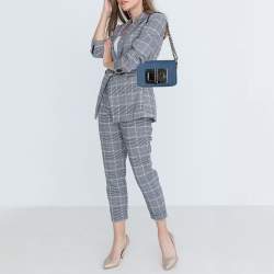 Pre Owned Tom Ford Blue Denim Medium Natalia Shoulder Bag