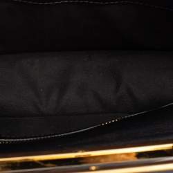 Pre Owned Tom Ford Black Leather Natalia Convertible Clutch