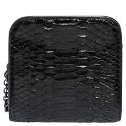 Pre Owned Tom Ford Metallic Python Small T Lock Shoulder Bag