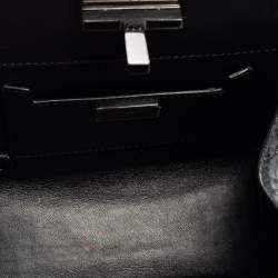 Pre Owned Tom Ford Metallic Python Small T Lock Shoulder Bag