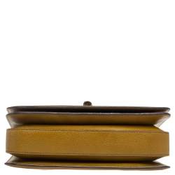 Pre Owned Tom Ford Green Suede and Leather Medium Natalia Shoulder Bag