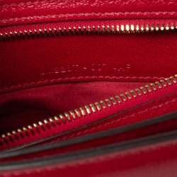 Pre Owned Tom Ford Red Calf Hair and Leather Natalia Crossbody Bag