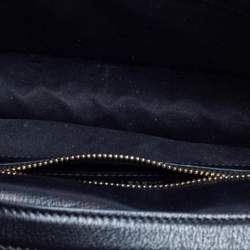 Pre Owned Tom Ford Black Leather Natalia Convertible Clutch