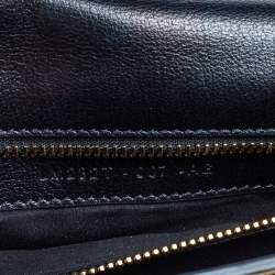 Pre Owned Tom Ford Black Leather Natalia Convertible Clutch