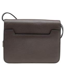 Pre Owned Tom Ford Brown Leather Small Natalia Shoulder Bag