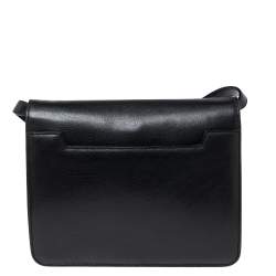 Tom Ford Black Leather Large Natalia Shoulder Bag