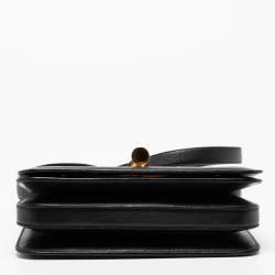 Pre Owned Tom Ford Black Leather Small Natalia Shoulder Bag