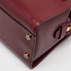 Pre Owned Tom Ford Red Leather Charlotte Tote