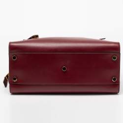 Pre Owned Tom Ford Red Leather Charlotte Tote