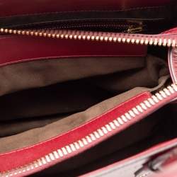 Pre Owned Tom Ford Red Leather Charlotte Tote