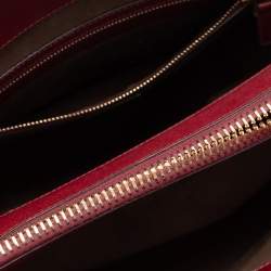 Pre Owned Tom Ford Red Leather Charlotte Tote